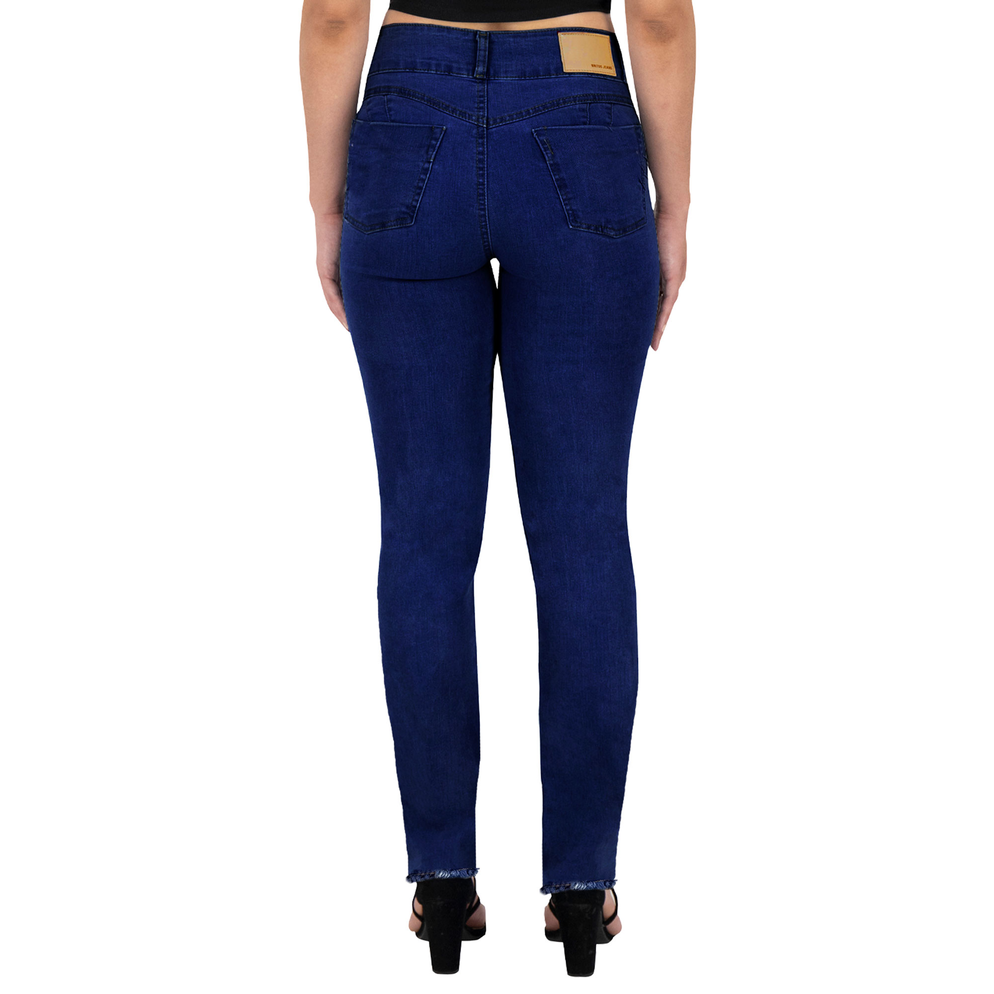 Foto 3 pulgar | Pantalón Skinny Britos Jeans Mujer Mezclilla 024051