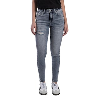 Foto 1 | Pantalón High Rise Skinny Mujer Balam Bl7052 Azul