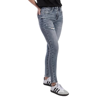 Foto 3 | Pantalón High Rise Skinny Mujer Balam Bl7052 Azul