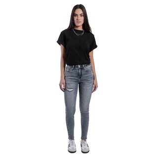 Foto 5 | Pantalón High Rise Skinny Mujer Balam Bl7052 Azul