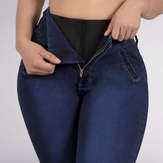 Foto 4 | Jeans Pantalón De Mezclilla Levanta Pompa Corte Colombiano 3671/02