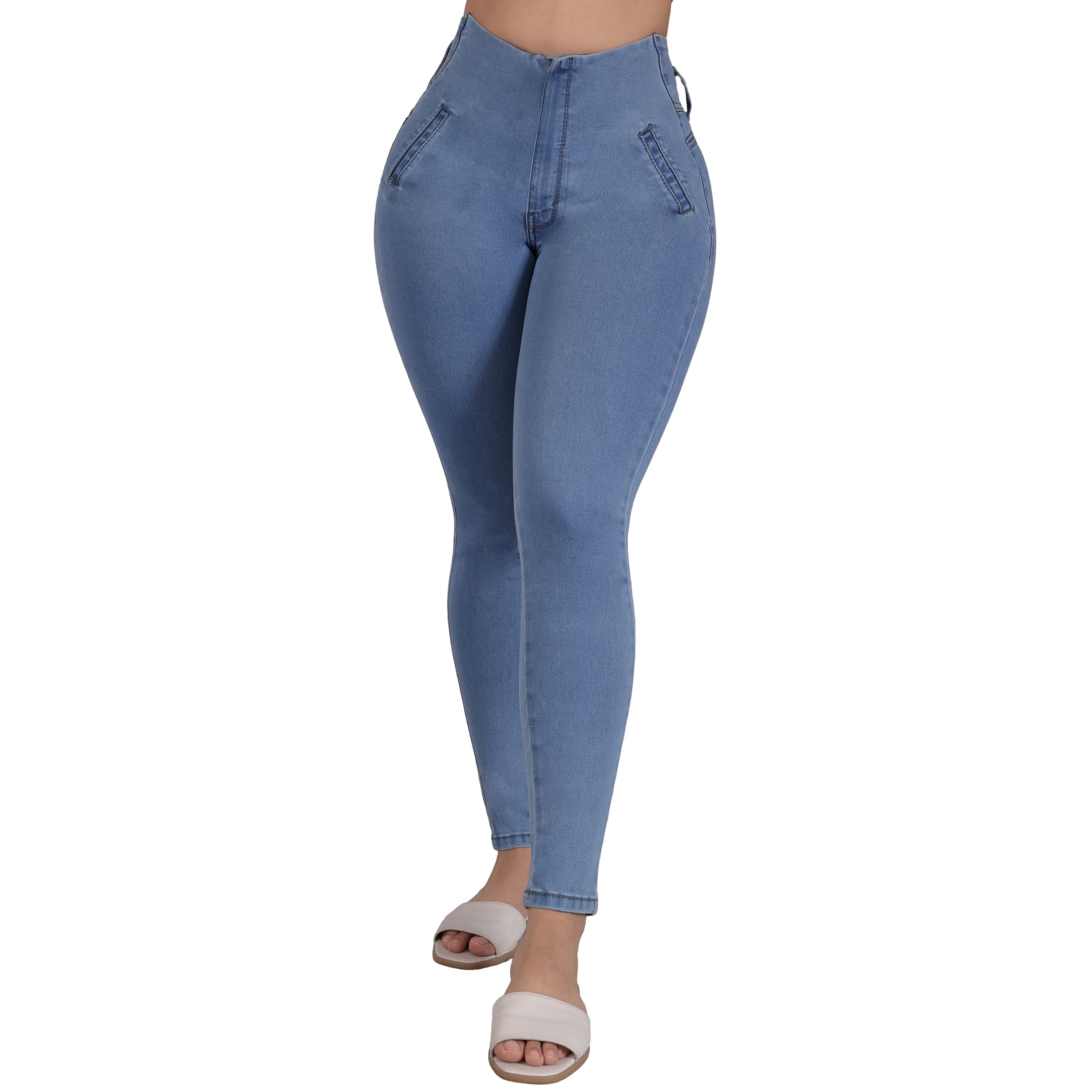 Foto 2 pulgar | Jeans Faja Dama Levanta Pompa Sea Brazil 3671/05