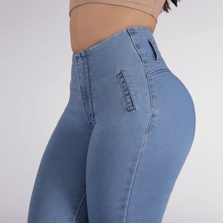 Foto 3 | Jeans Faja Dama Levanta Pompa Sea Brazil 3671/05
