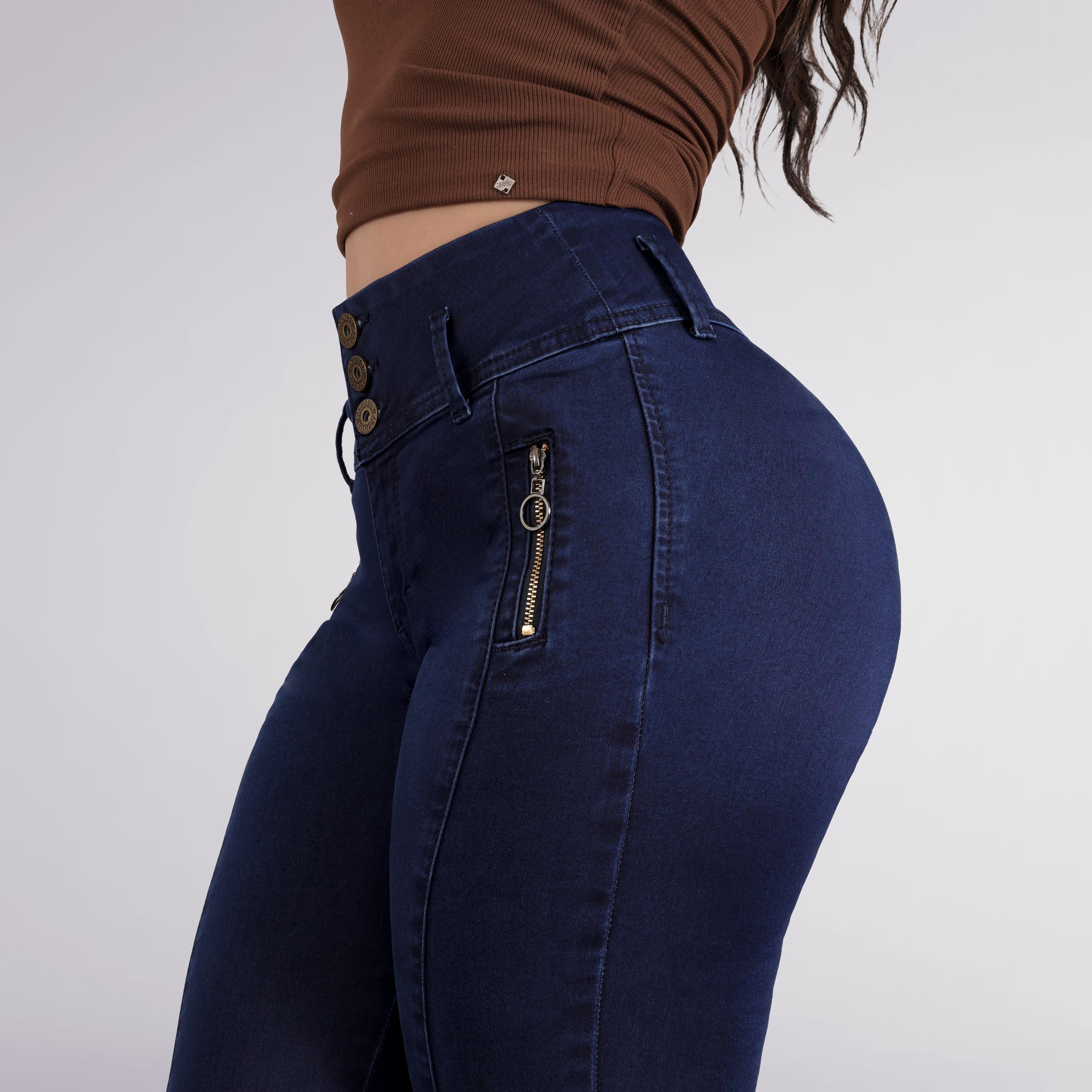 Foto 2 | Jeans Faja Dama Levanta Pompa Sea Brazil 2978/01