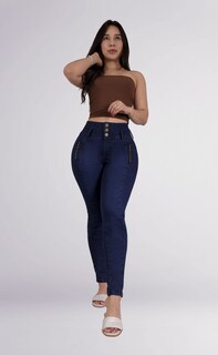 Foto 6 | Jeans Faja Dama Levanta Pompa Sea Brazil 2978/01