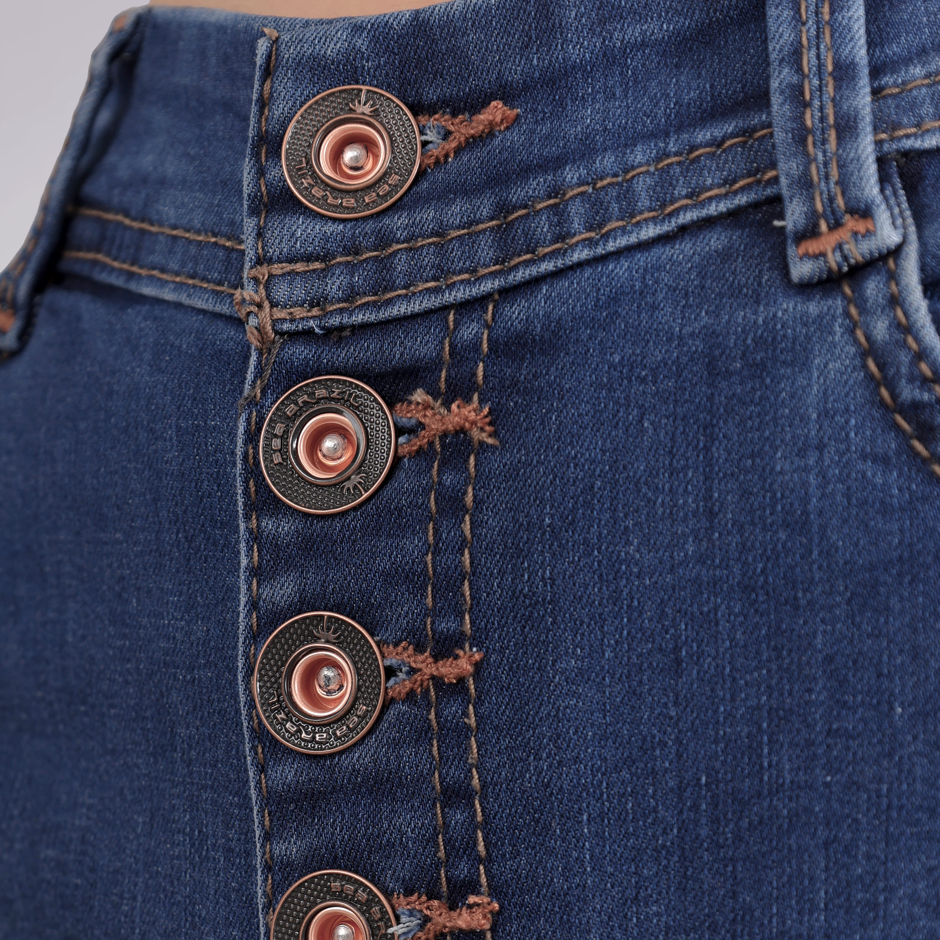 Foto 4 pulgar | Jeans Skinny Sea Brazil para Mujer