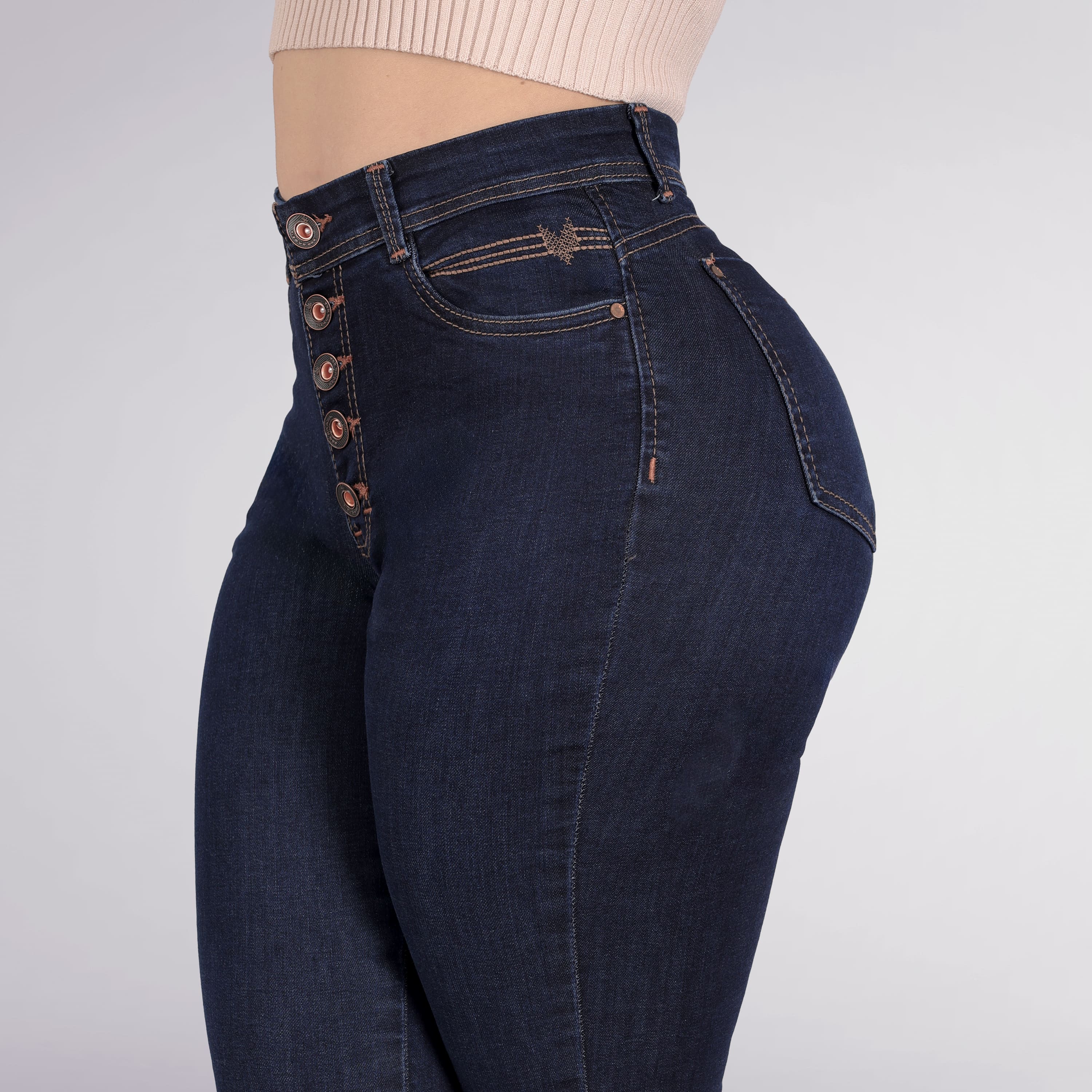 Foto 3 pulgar | Jeans Colombiano Sea Brazil 3889/04 para Mujer
