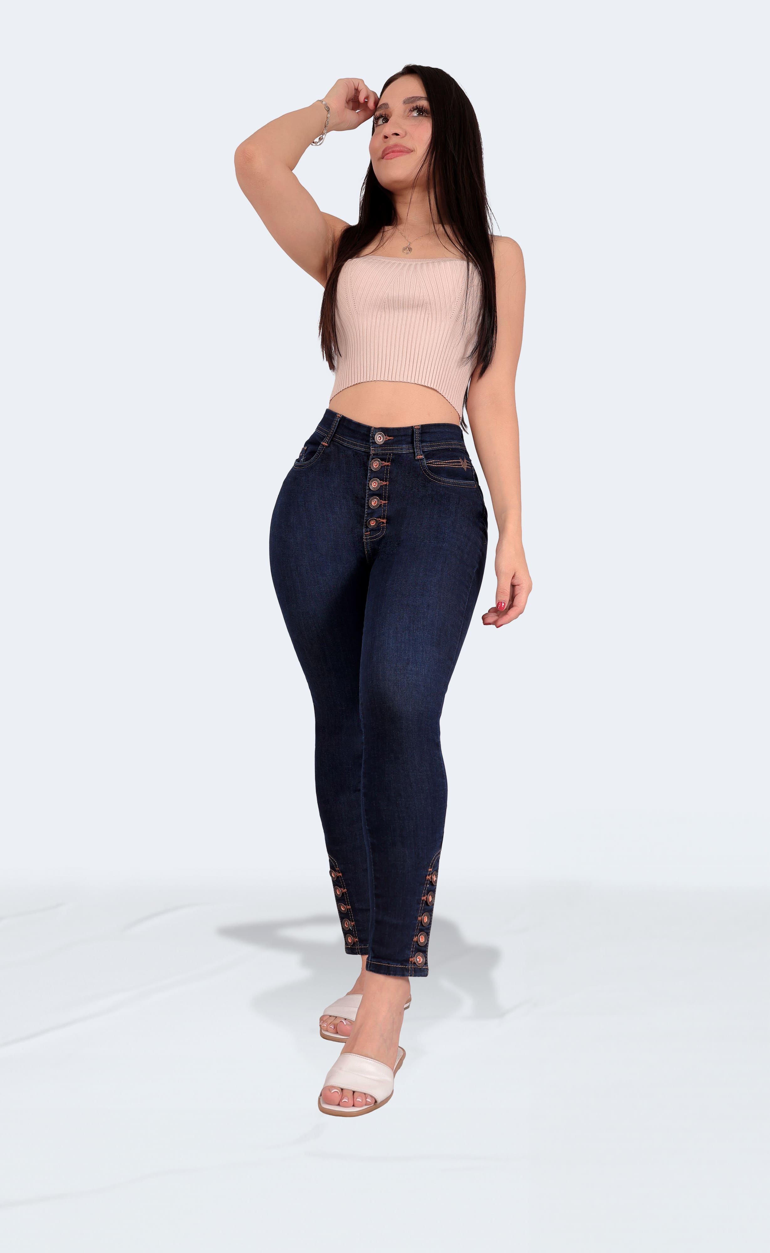 Foto 5 pulgar | Jeans Colombiano Sea Brazil 3889/04 para Mujer