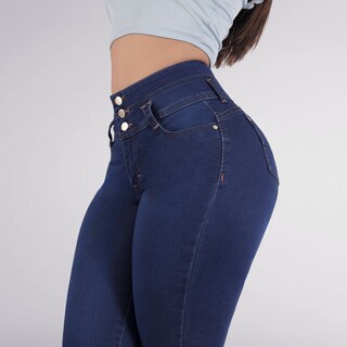 Foto 2 | Jeans Levanta Pompa Para Mujer Sea Brazil 2984/02