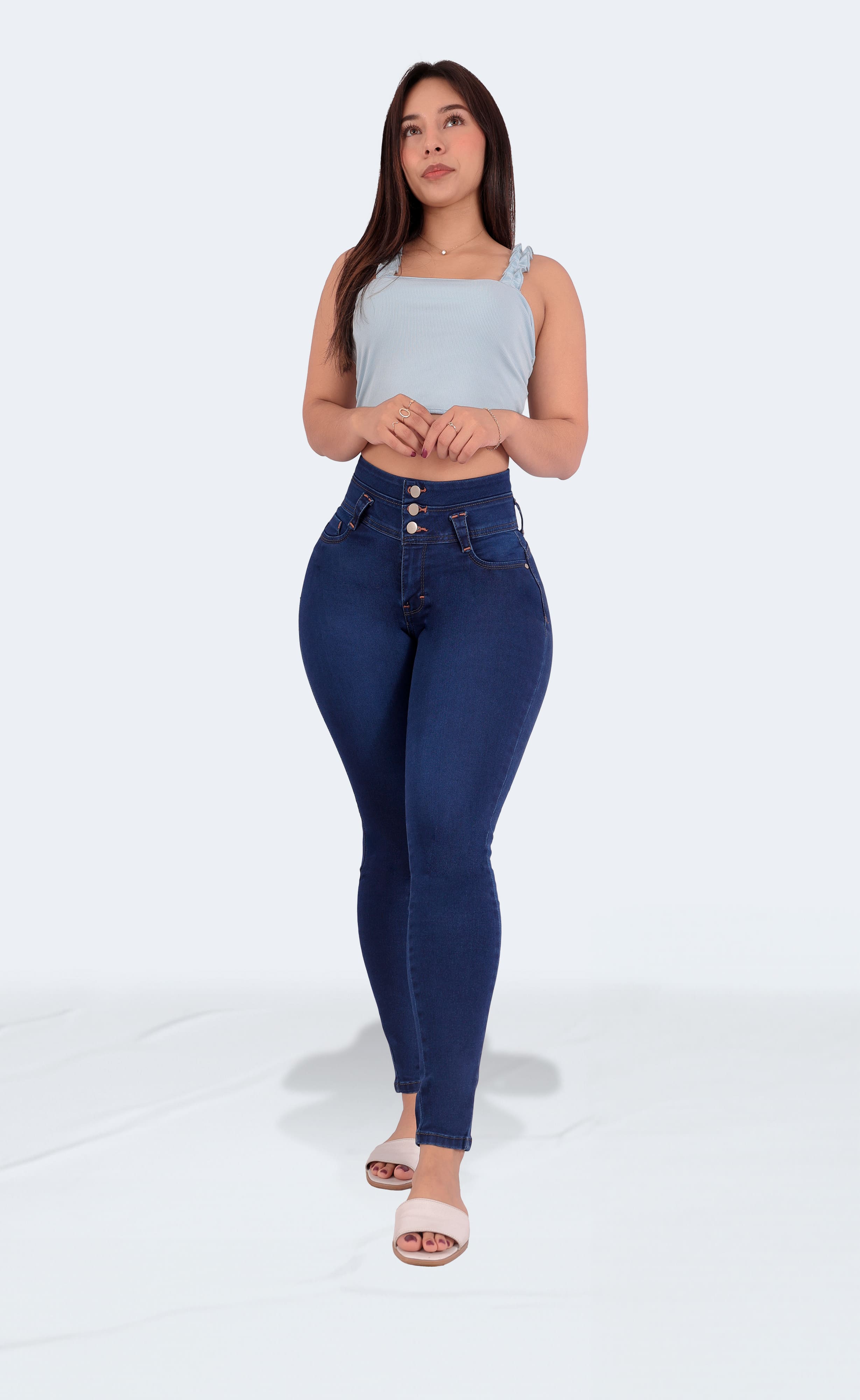 Foto 6 pulgar | Jeans Levanta Pompa Para Mujer Sea Brazil 2984/02