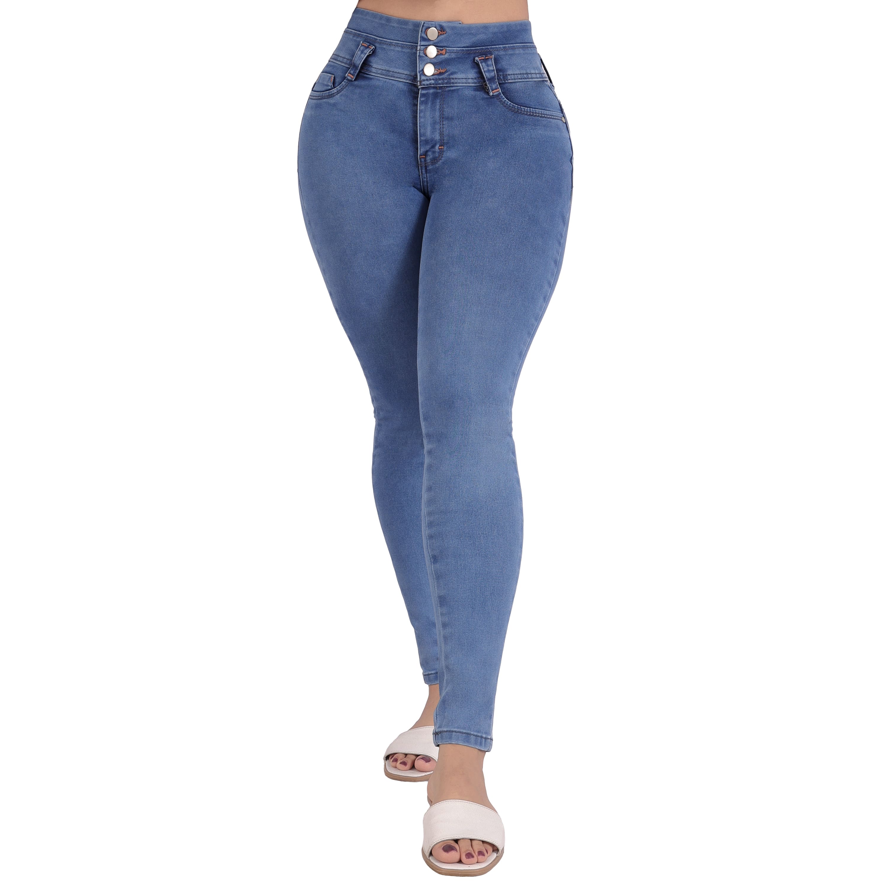 Foto 2 pulgar | Jeans Levanta Pompa Para Mujer Sea Brazil 2984/01