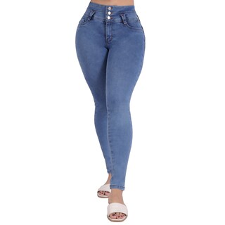 Foto 1 | Jeans Levanta Pompa Para Mujer Sea Brazil 2984/01