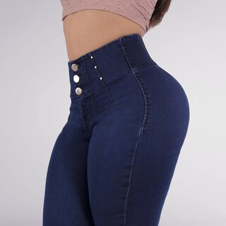 Foto 2 | Jeans Dama Pantalones Mujer Colombiano Levanta Pompa 3018/01