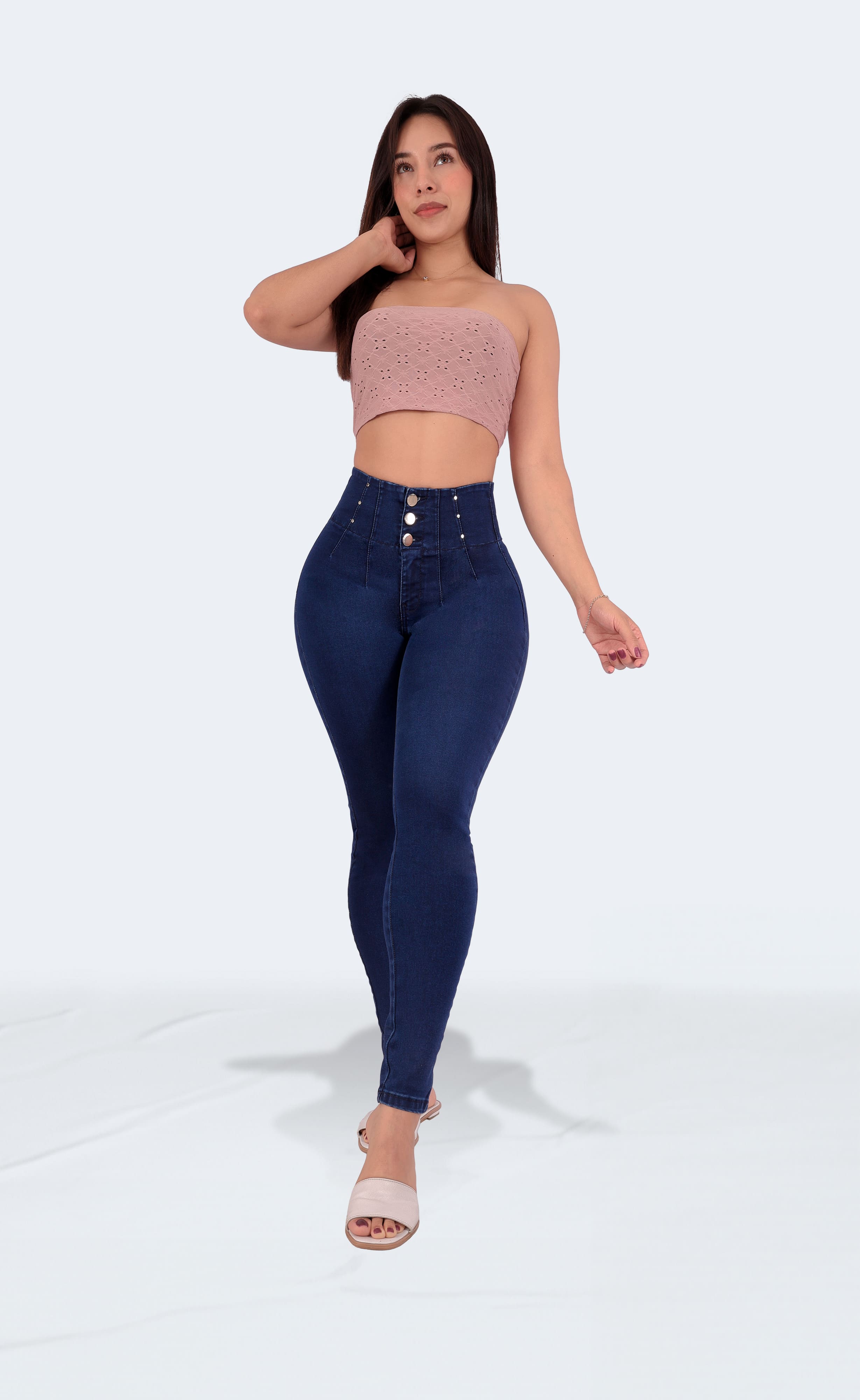 Foto 5 | Jeans Dama Pantalones Mujer Colombiano Levanta Pompa 3018/01