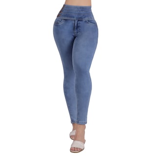 Foto 1 | Jeans Colombianos Skinny Sea Brazil Para Mujer 3685/04