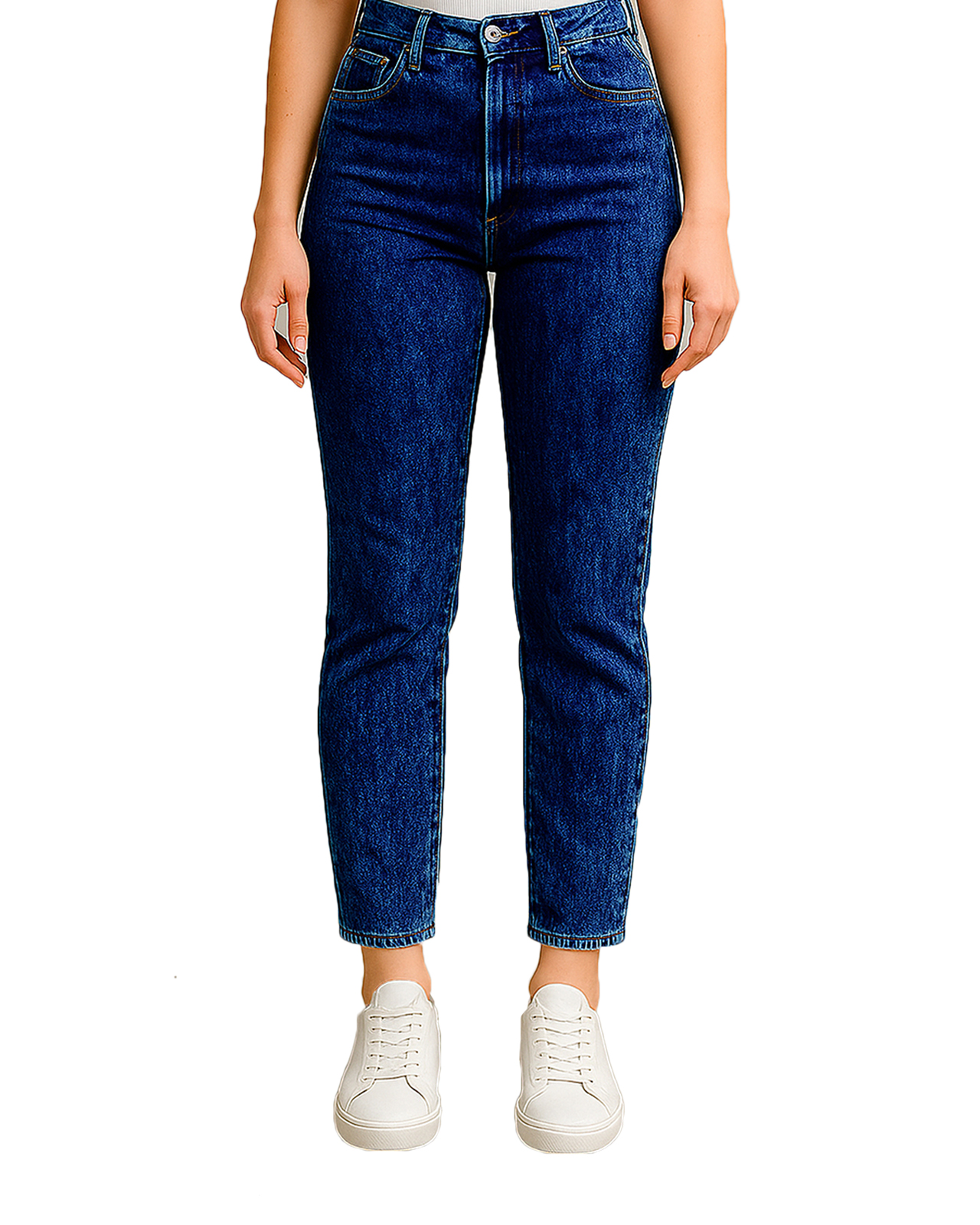 Foto 2 pulgar | Pantalón Skinny De Mezclilla Para Mujer Ocean Point Corte Tiro Alto