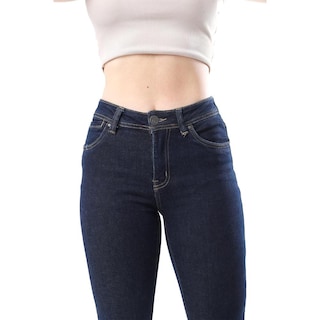 Foto 3 | Jeans Skinny Con Strech /juvenil 1136 (azul Oscuro) Azul Oscuro