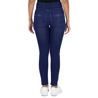 Foto 2 | Pantalón Skinny Britos Jeans Mujer Mezclilla Azul 025685