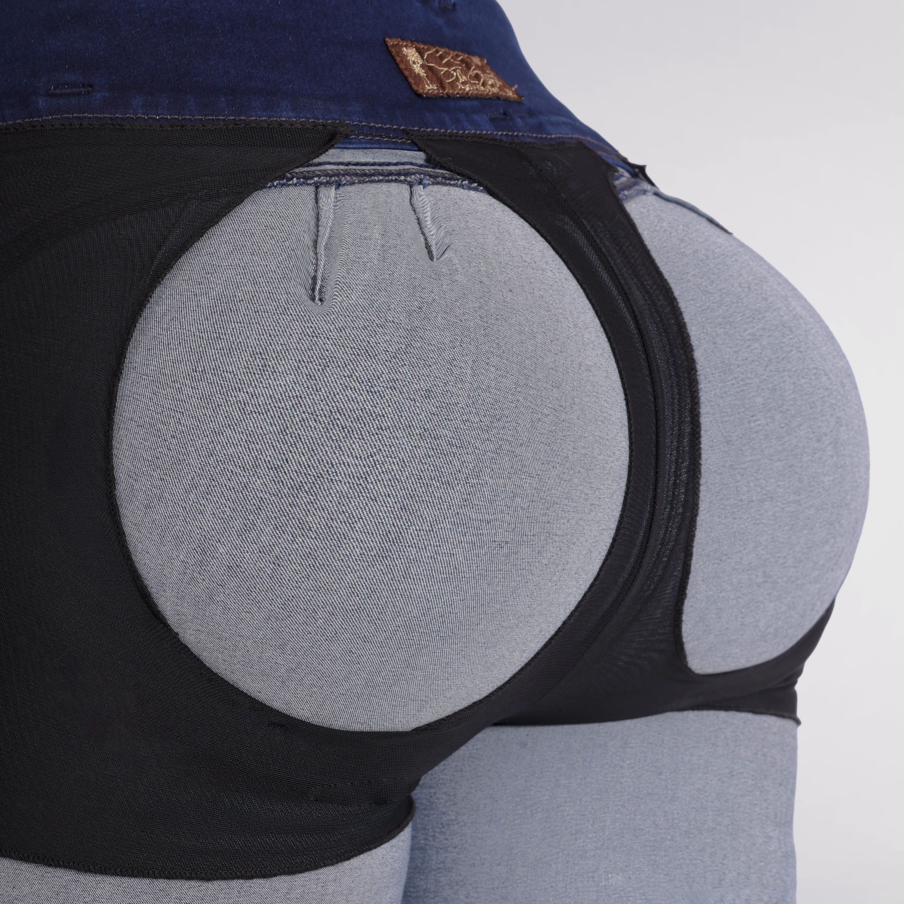 Foto 5 pulgar | Jeans Pantalón De Mezclilla Levanta Pompa Corte Colombiano Con Push Up Sea Brazil