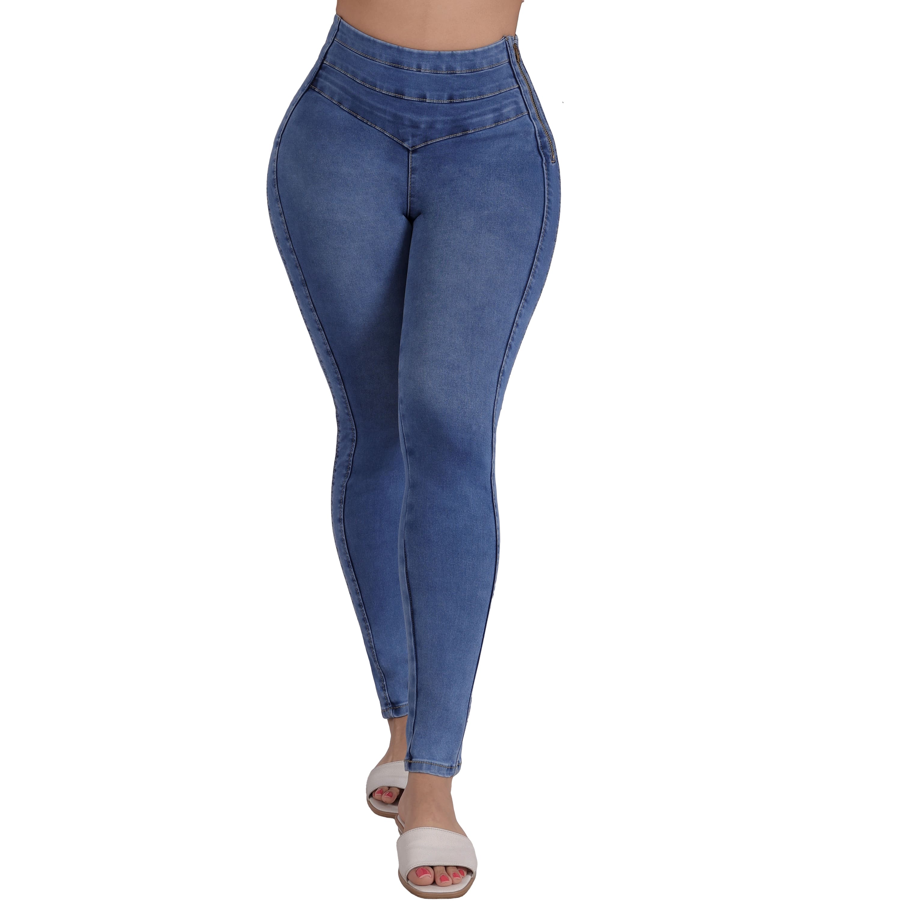 Foto 1 | Jeans Dama Pantalones Mujer Colombiano Levanta Pompa Sea Brazil