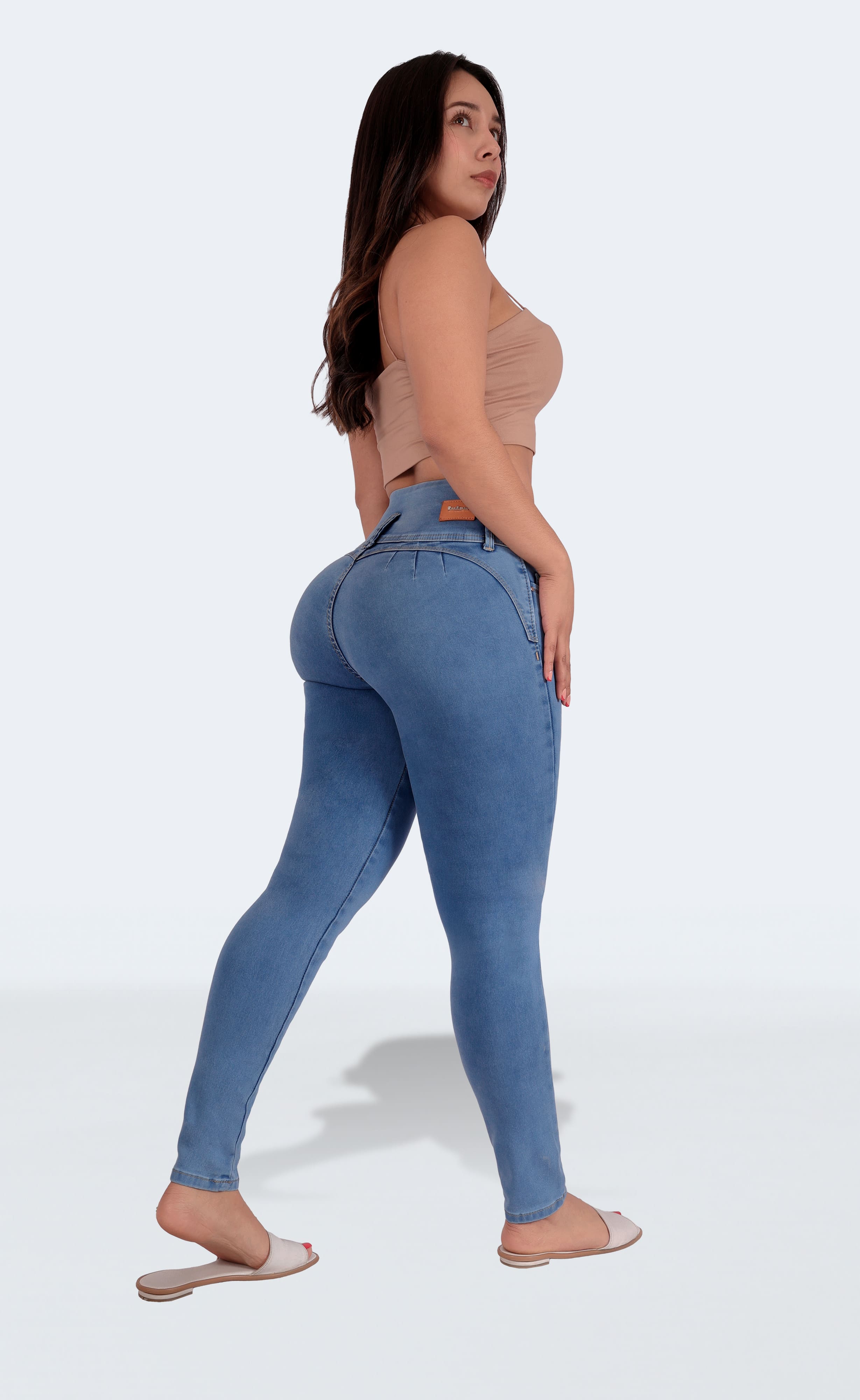 Foto 6 pulgar | Jeans Dama Pantalones Mujer Colombiano Levanta Pompa Sea Brazil
