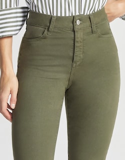 Foto 3 | Jeans Mujer Skinny Cintura Alta 7032oliv Seven Jeans