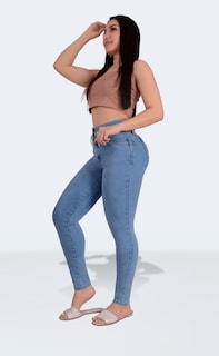 Foto 5 | Jeans Dama Pantalones Mujer Colombiano Levanta Pompa 2900/01