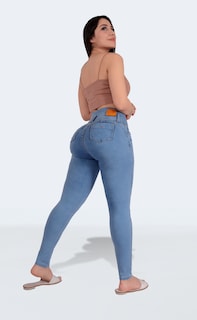 Foto 6 | Jeans Dama Pantalones Mujer Colombiano Levanta Pompa 2900/01