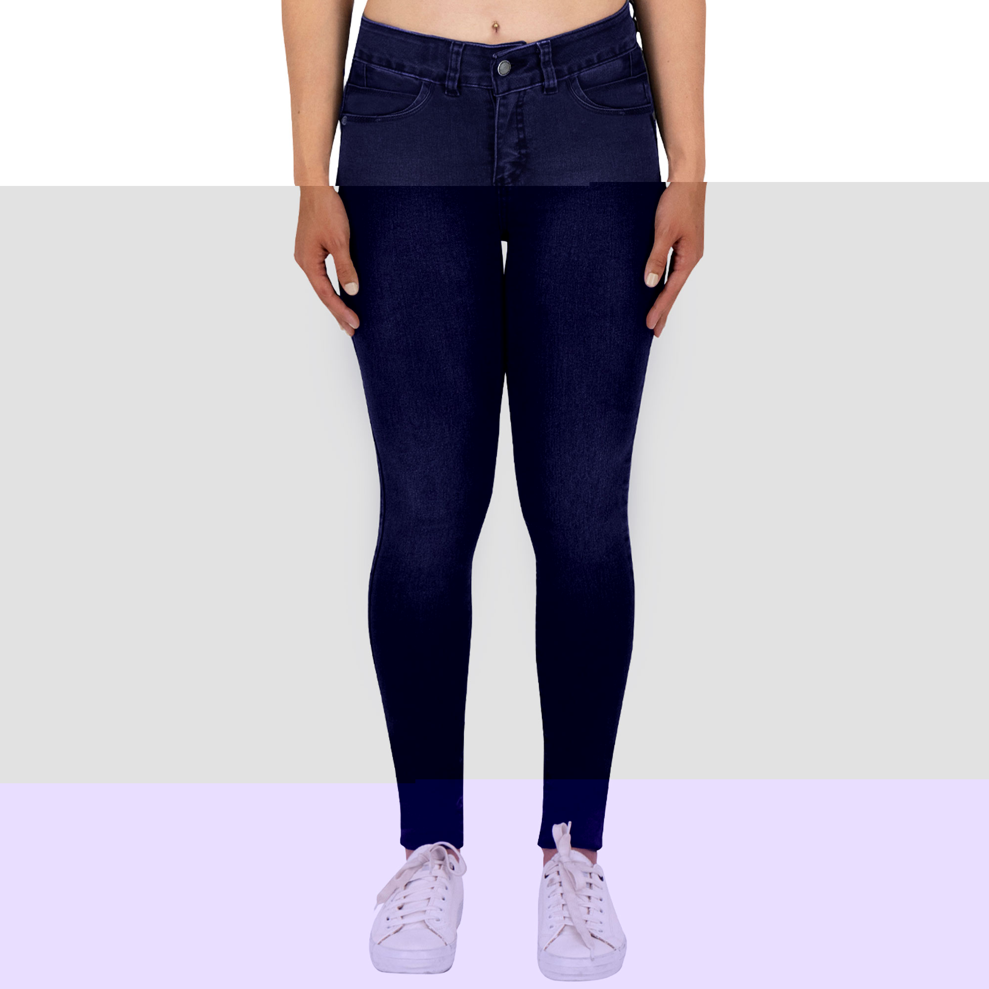 Foto 2 pulgar | Pantalón Skinny Britos Jeans Mujer Mezclilla Azul 025540