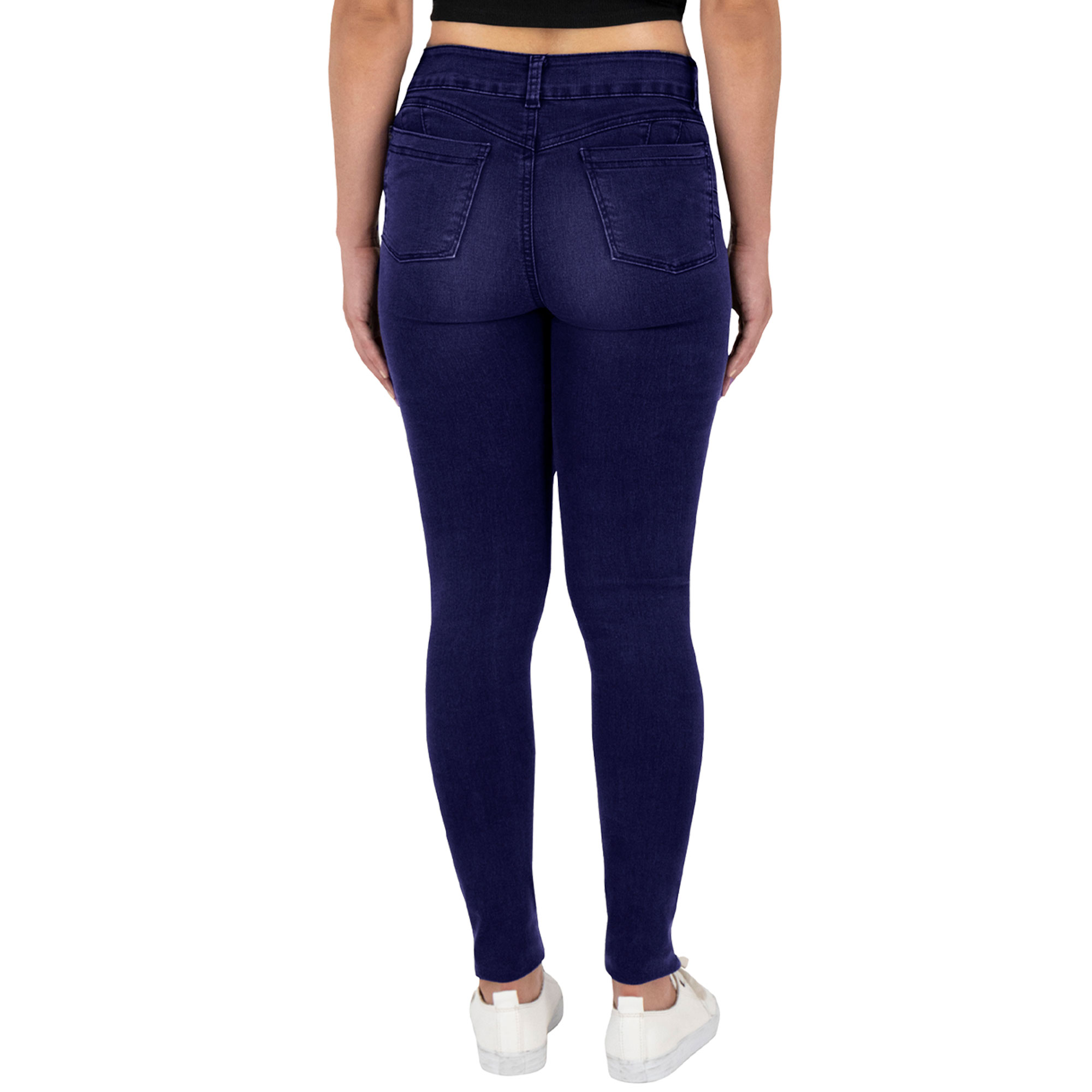 Foto 3 pulgar | Pantalón Skinny Britos Jeans Mujer Mezclilla Azul 025540