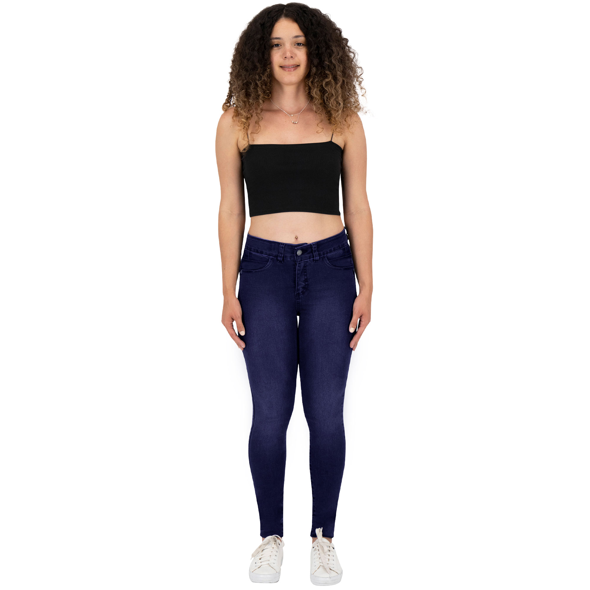 Foto 4 pulgar | Pantalón Skinny Britos Jeans Mujer Mezclilla Azul 025540