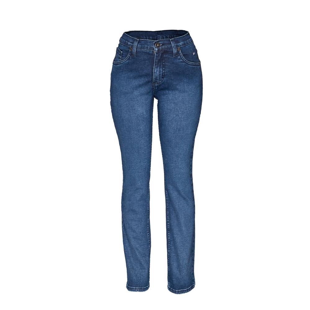 Pantalón Lee 531 color Azul Slim Fit para Mujer