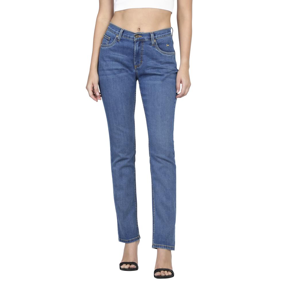 Foto 1 | Pantalón LEE 531-Jeans Slim Fit color Azul Mujer 31M3