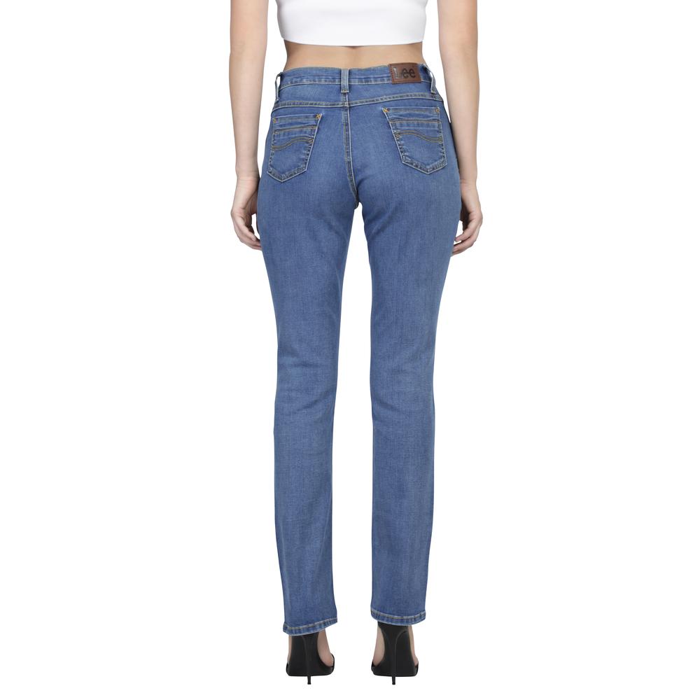 Foto 3 | Pantalón LEE 531-Jeans Slim Fit color Azul Mujer 31M3
