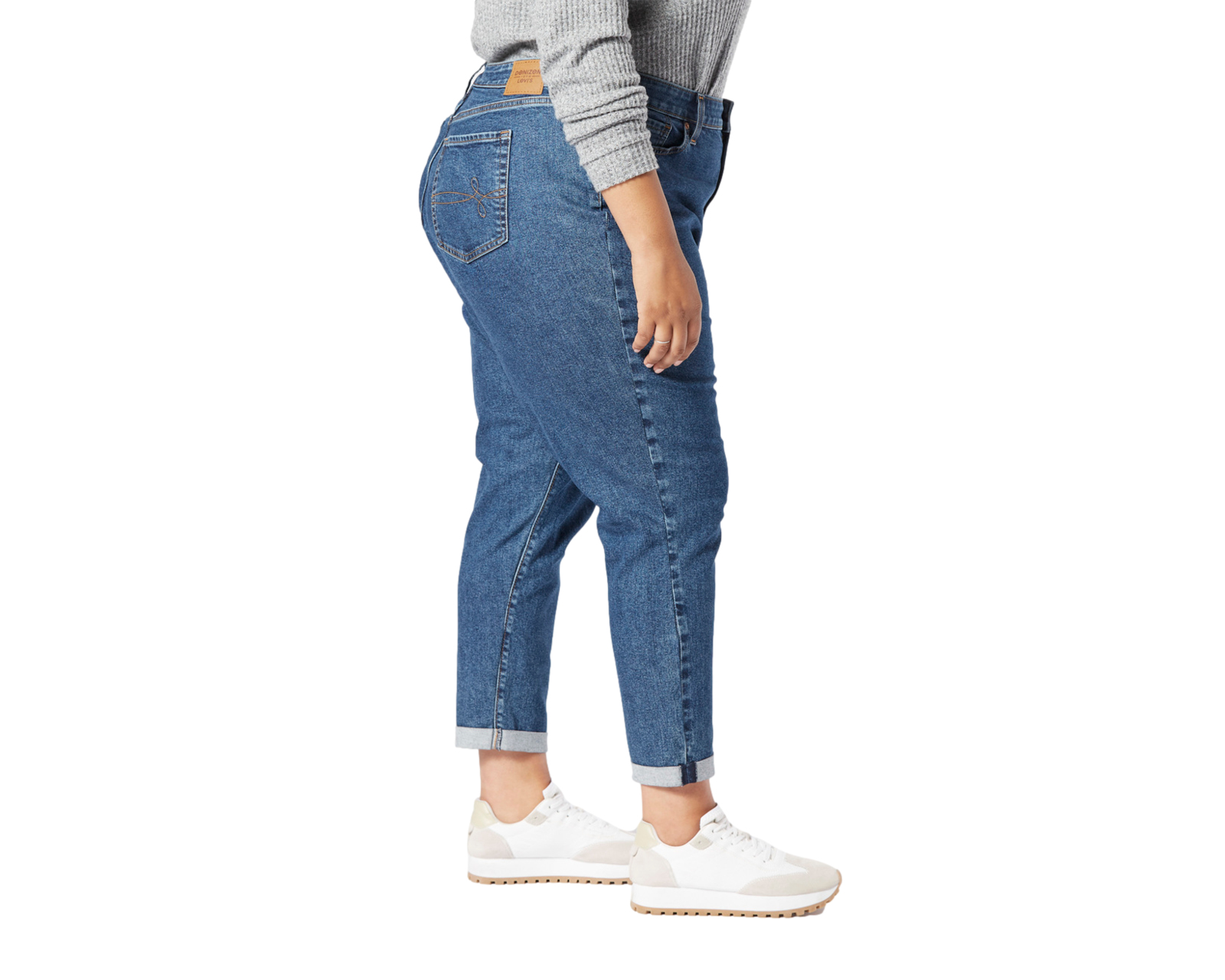 Foto 3 pulgar | Jeans Denizen 84594-0016 Mid-rise Boyfriend Plus