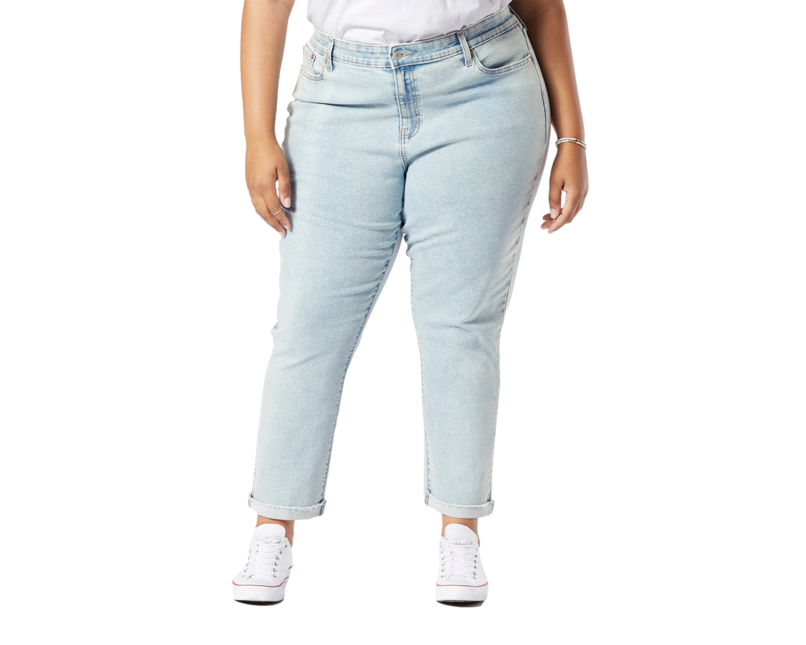 Foto 2 pulgar | Jeans Denizen 84594-0011 Mid-rise Boyfriend Plus