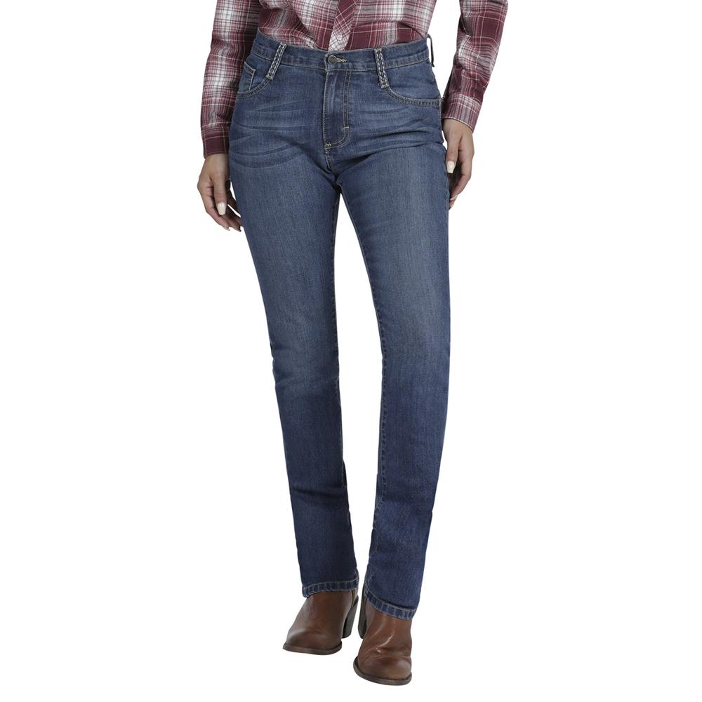 Jeans Vaquero Wrangler Slim Fit 175 color Azul para Mujer