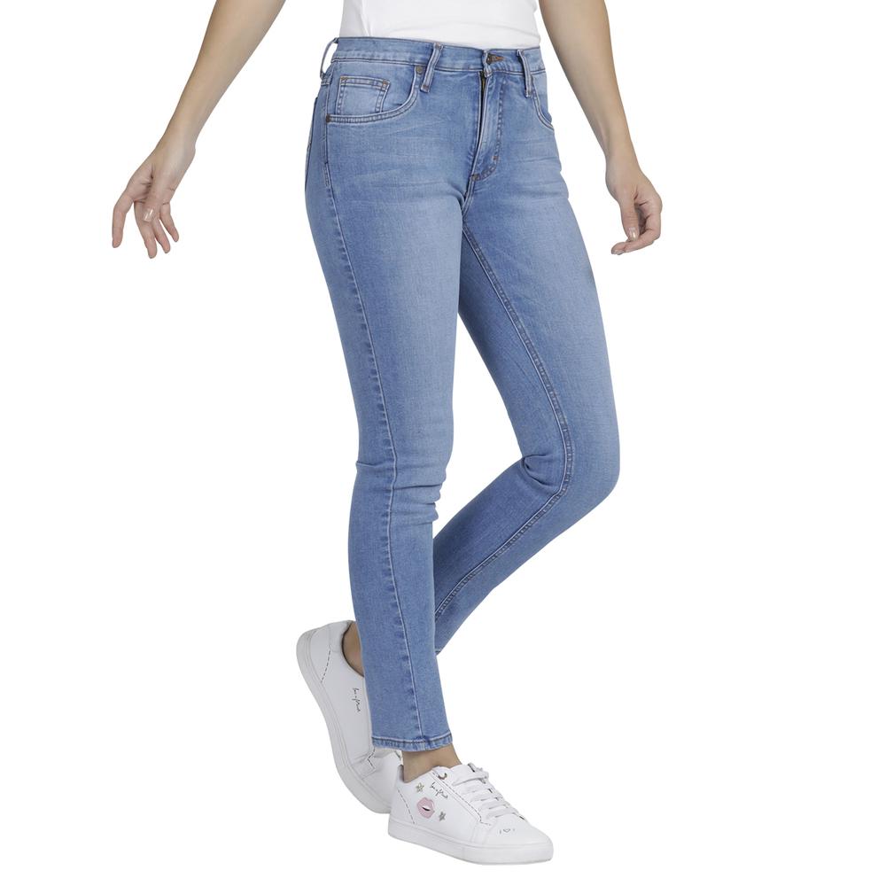 Foto 3 pulgar | Jeans Lee Slim Fit 355 color Azul para Mujer