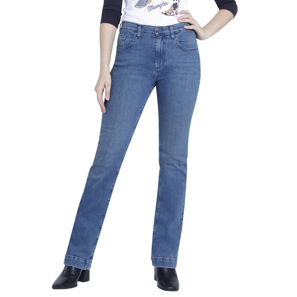 Jeans Vaquero Wrangler High Rise Boot Cut 929 color Azul para Mujer