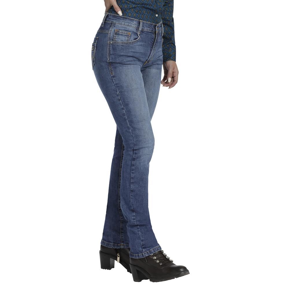 Foto 3 pulgar | Jeans Vaquero Wrangler Slim Fit 164 color Azul para Mujer