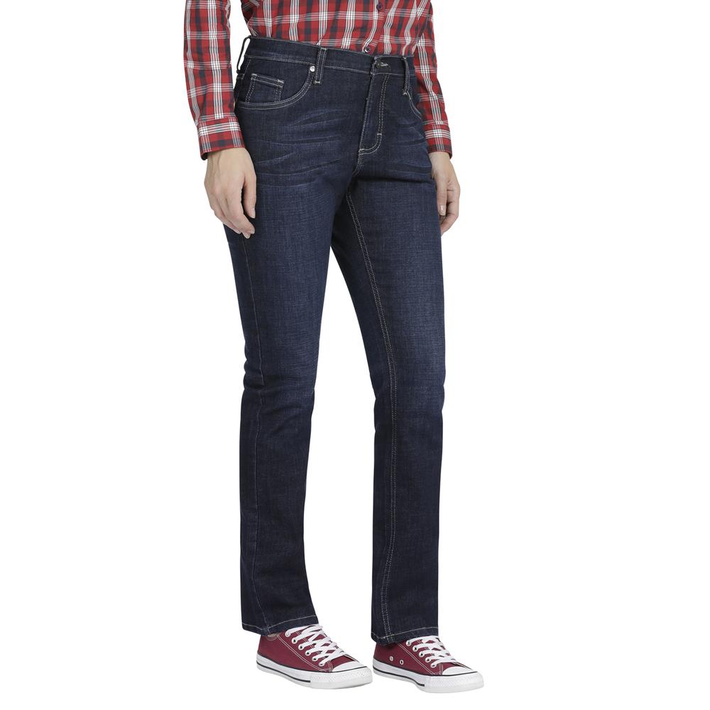 Foto 2 | Jeans Lee Slim Fit 356 color Azul para Mujer