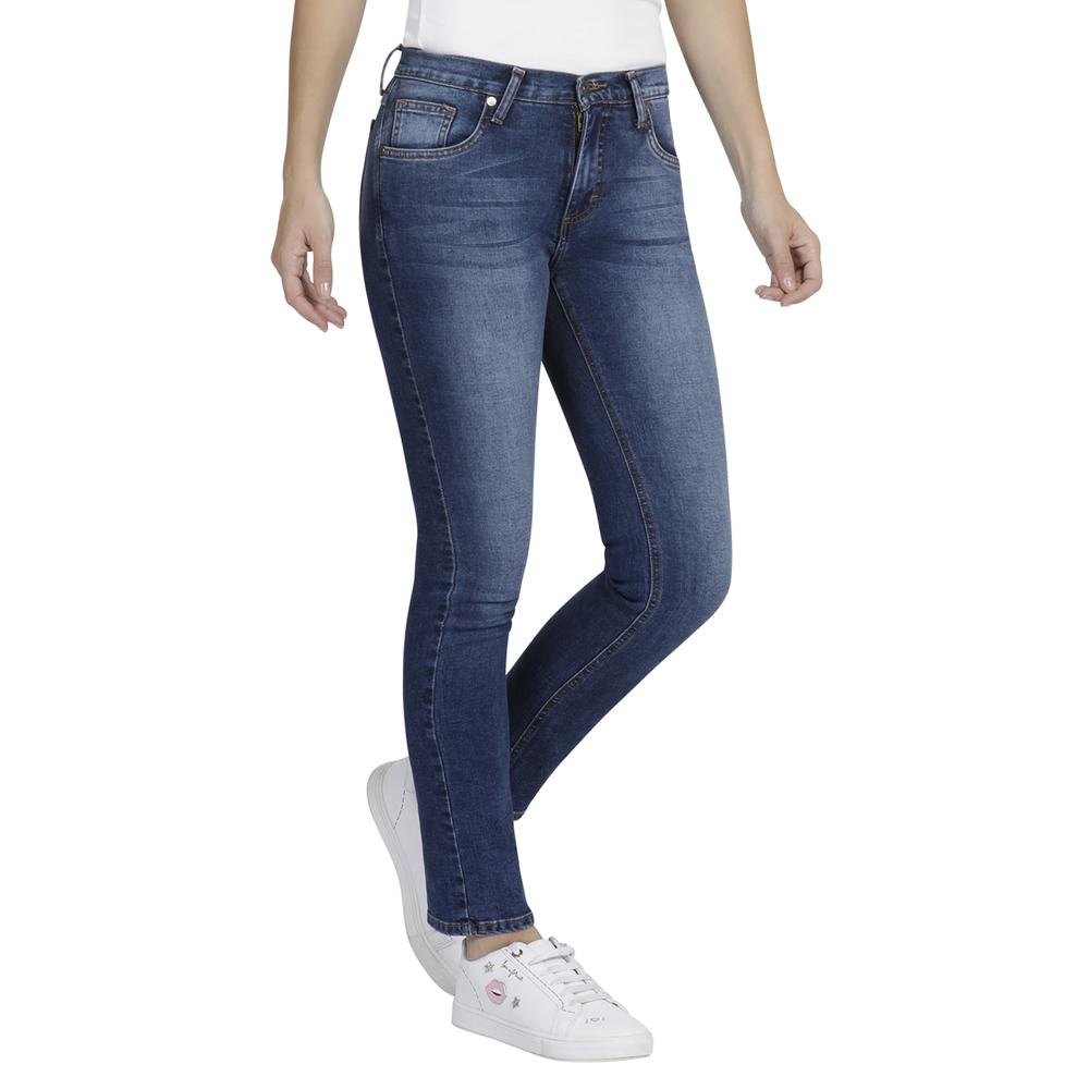 Foto 3 pulgar | Jeans Lee Slim Fit 345 color Azul para Mujer