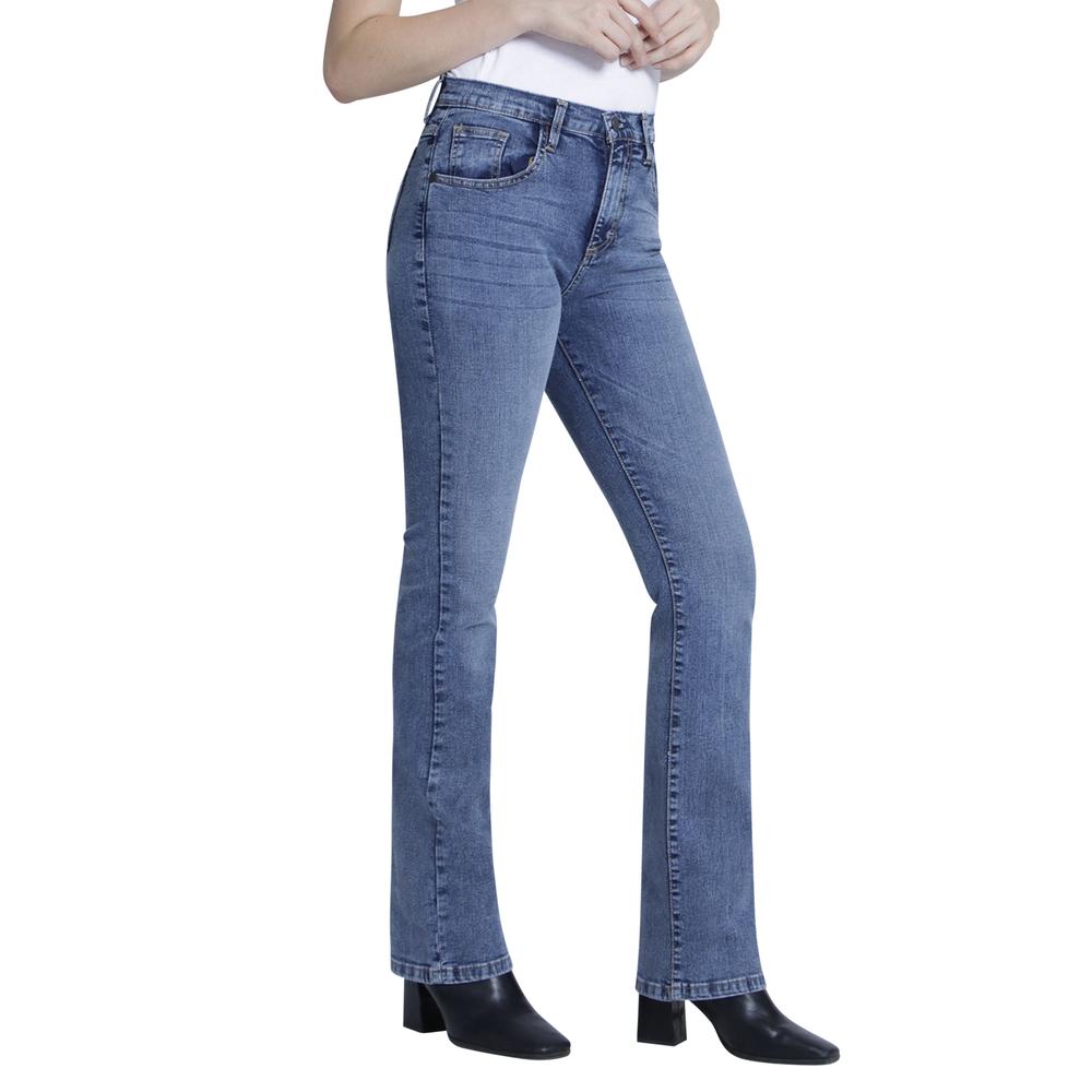 Foto 3 pulgar | Jeans Vaquero Wrangler High Rise Boot Cut 163 color Azul para Mujer