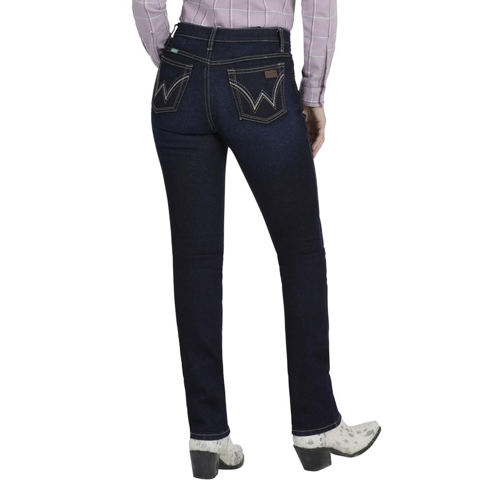 Foto 4 pulgar | Jeans Vaqueros Wrangler Slim Fit 176 color Azul para Mujer