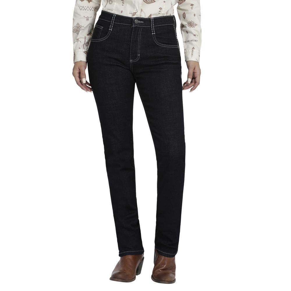 Foto 1 | Jeans Vaquero Wrangler Slim Fit 166 color Azul para Mujer