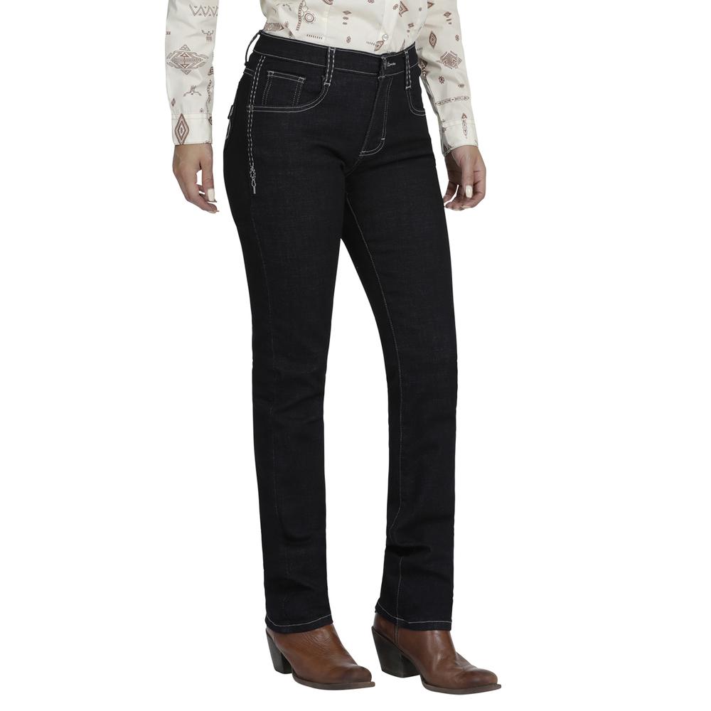 Foto 3 pulgar | Jeans Vaquero Wrangler Slim Fit 166 color Azul para Mujer