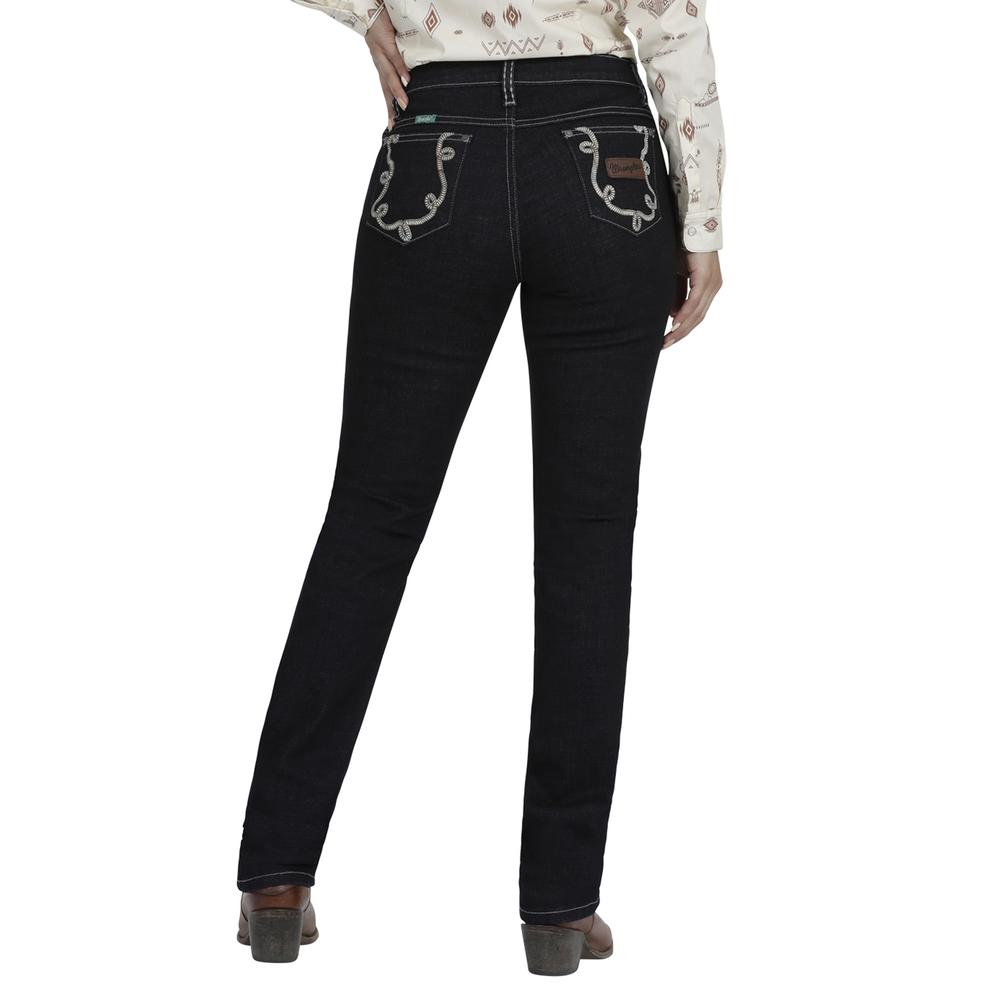 Foto 4 pulgar | Jeans Vaquero Wrangler Slim Fit 166 color Azul para Mujer