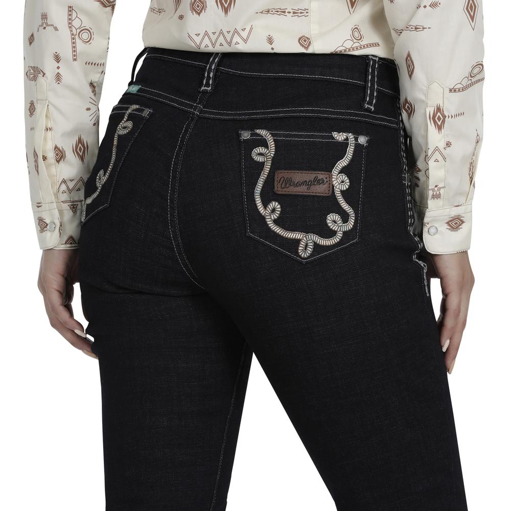 Foto 6 pulgar | Jeans Vaquero Wrangler Slim Fit 166 color Azul para Mujer
