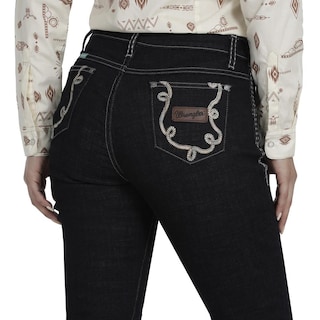 Foto 5 | Jeans Vaquero Wrangler Slim Fit 166 color Azul para Mujer