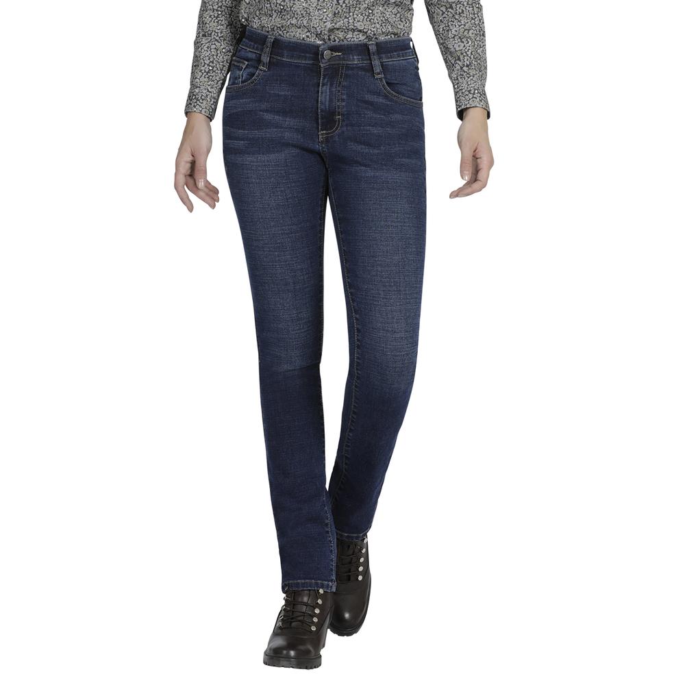 Foto 1 | Jeans Vaquero Wrangler Slim Fit 150 color Azul para Mujer